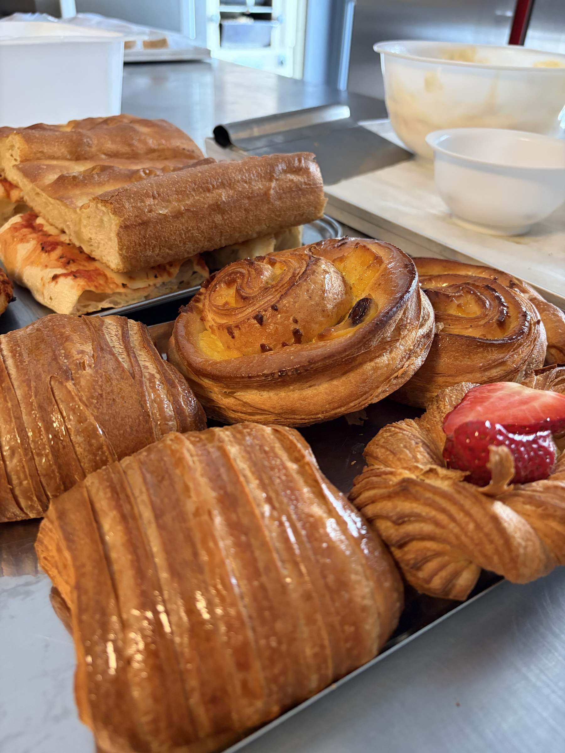 Sfoglie, brioche e paste appena sfornate del Panificio Argento